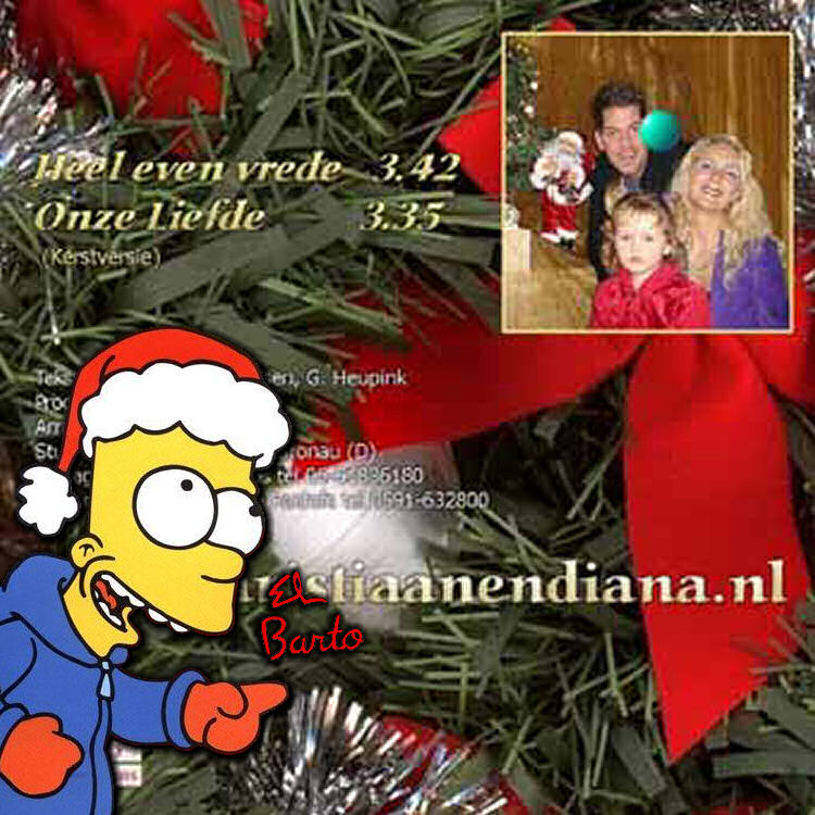 Christiaan & Diana  Heel Even Vrede : Back